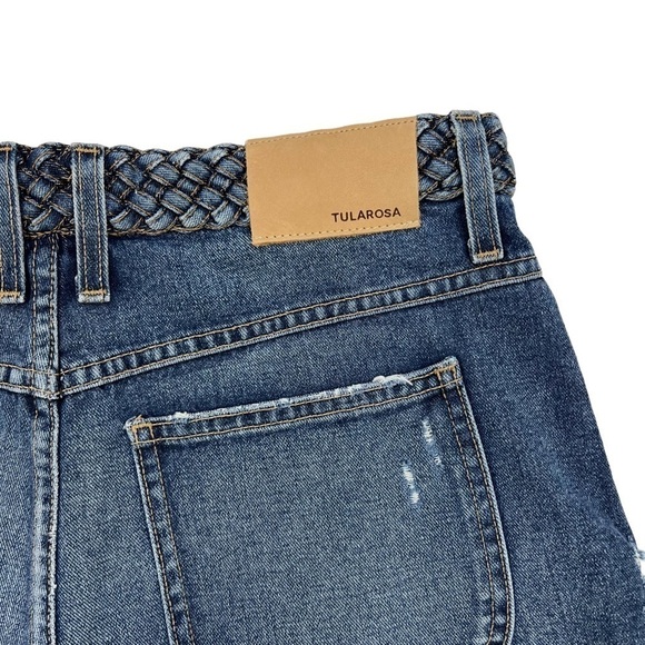 Revolve Tularosa Emma High-Rise Short 100% Cotton in Copacabana Size 30 - Picture 3 of 11